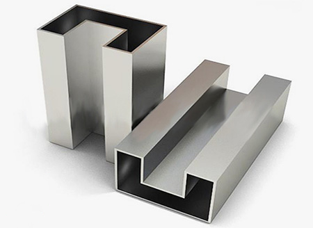 Stainless steel rectangular groove tube