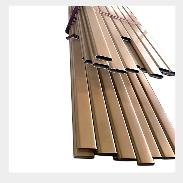 彩色不锈钢平椭圆管