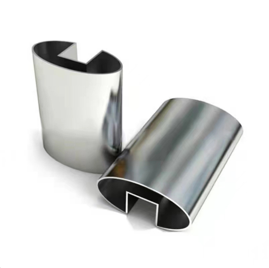 广东不锈钢凹槽管/不锈钢凹槽方管/不锈钢凹槽椭圆管