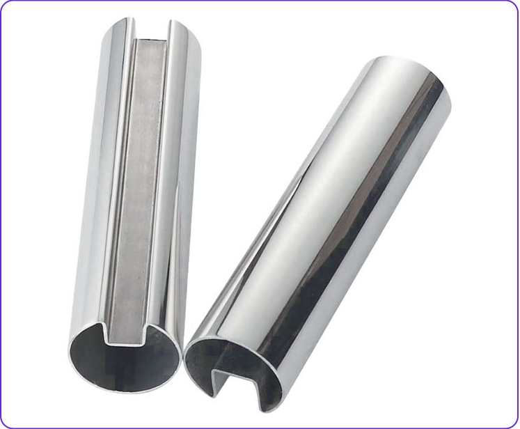 不锈钢单槽圆管