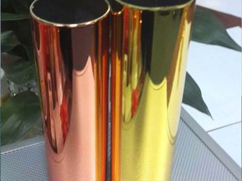 六种最常见的彩色装饰用不锈钢管表面处理工艺1