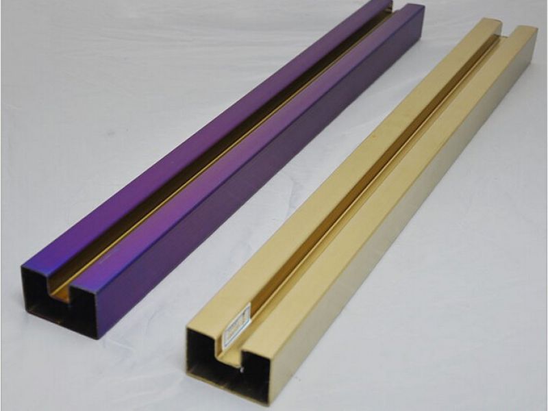 彩色不锈钢管是怎么做成的？