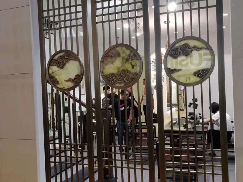 新款玫瑰不锈钢屏风焊接无痕 新款玫瑰不锈钢屏风焊接无痕