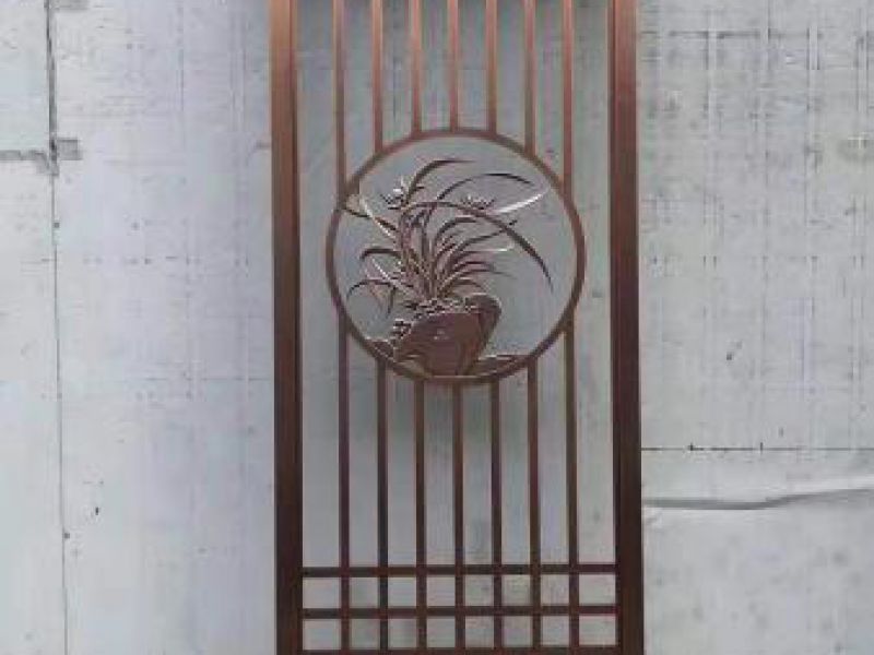 聊一聊彩色不锈钢屏风的应用前景 聊一聊彩色不锈钢屏风的应用前景
