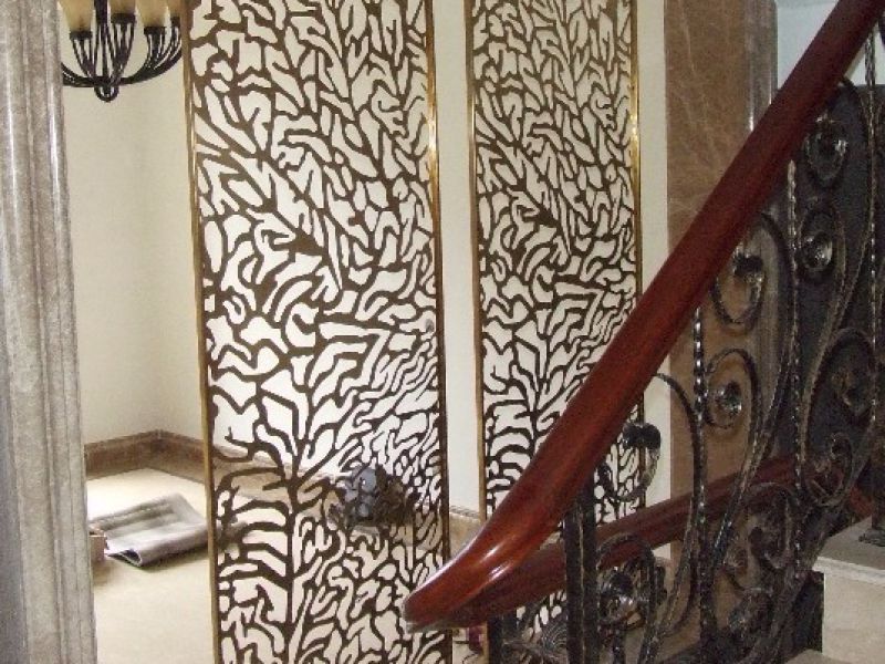 不锈钢屏风的内置结构复杂吗