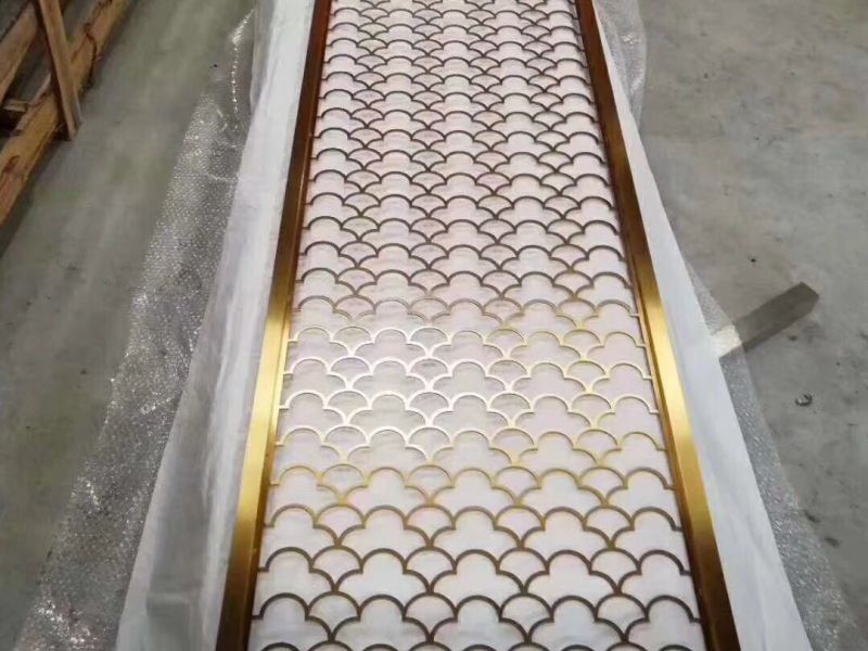 细数现代不锈钢屏风的广泛应用