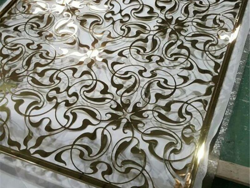 镜面不锈钢屏风表面亮度怎怎么调试