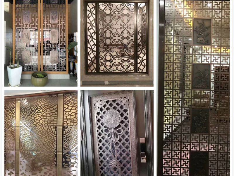 使用不锈钢屏风能起到的作用