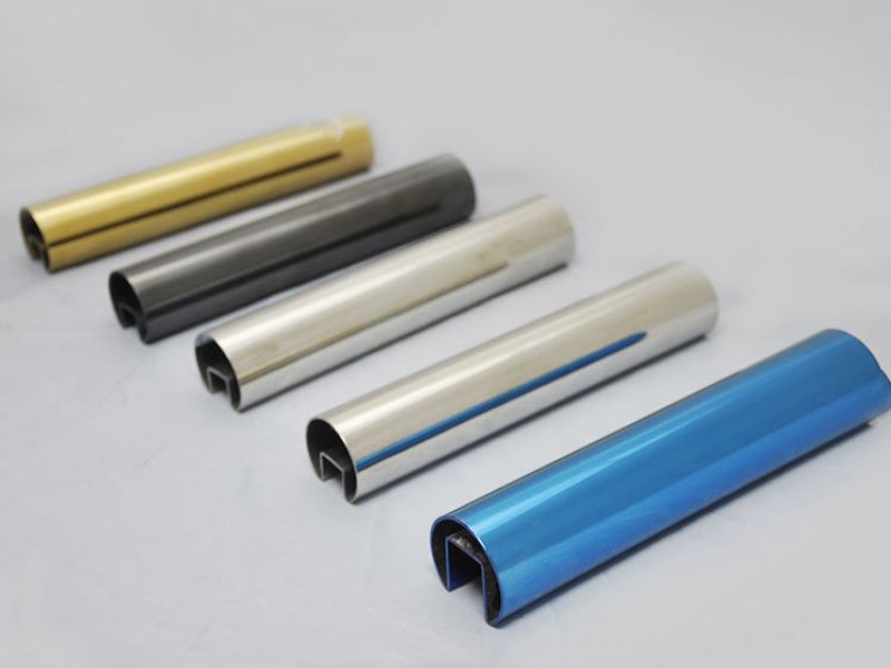 镀色不锈钢槽管厂家*不锈钢管镀色余烤漆区别